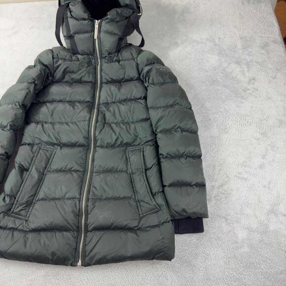 Burberry Green Puffer Down Jacket Women’s Size XS - Picture 15 of 15